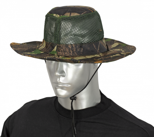 Chapéu com rede mosquiteira BARBARIC camu verde